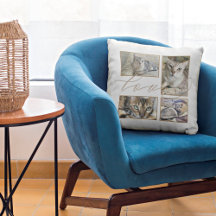 Quatro Fotos Colagem Amor Pets Nome Branco