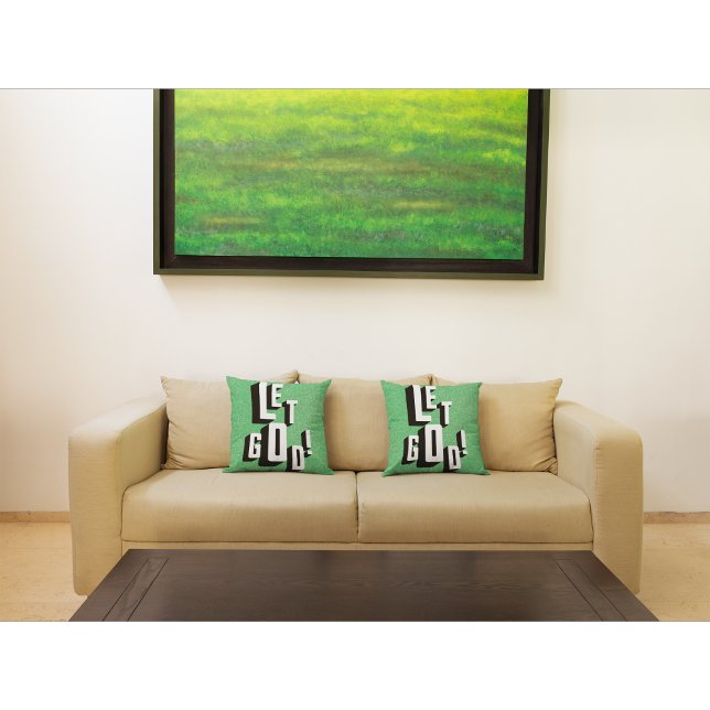 Almofada Que Deus seja a fé cristã (Criador carregado)