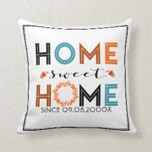 Almofada Queda de Cores - Home Texto de Retenção Suave