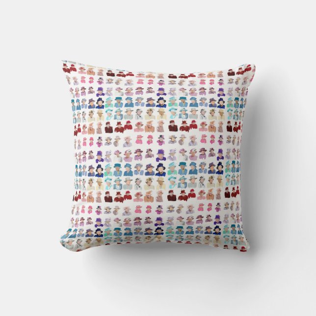 Almofada Queen of Hats Pillow  (Frente)