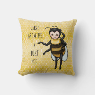 Almofada Querida Bee Respira A Abelha