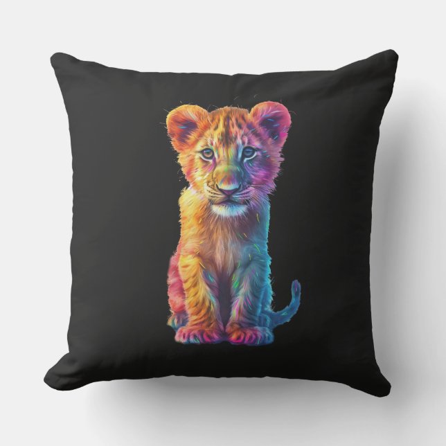 Almofada Querida, Big Cat Cub (Frente)
