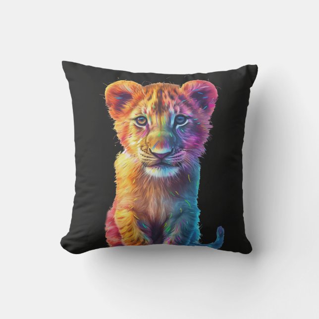 Almofada Querida, Big Cat Cub (Frente)