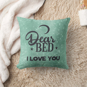 Almofada Querida Cama Eu Te Amo