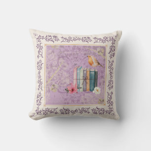Almofada Querido Lilac Vintage Vibes Livros de Cottage