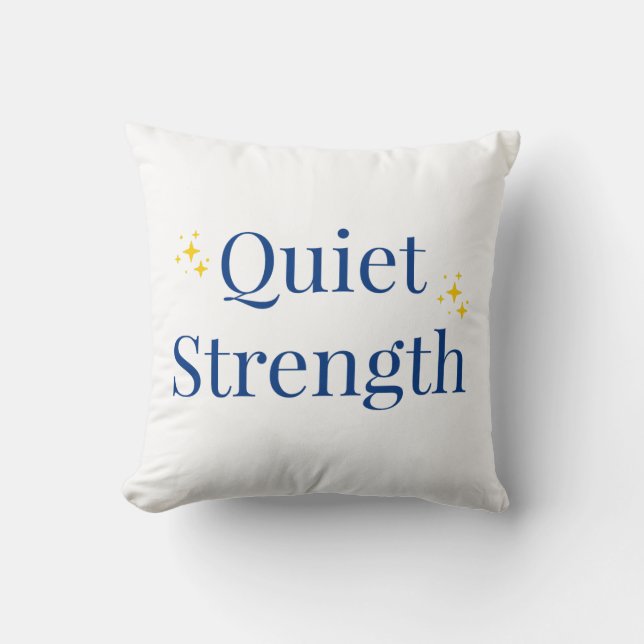 Almofada Quiet Strength (Frente)