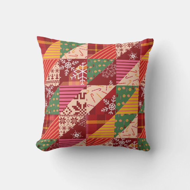 Almofada Quilt de Natal (Frente)