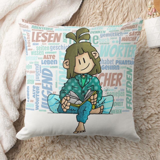 Almofada Quinn - Buch lesen (Cobertor)