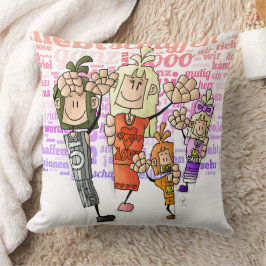 Almofada Quinn, Rona, Tida & Ugo - Geschwister /