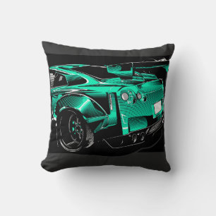 ALMOFADA R35 GTR GREEN BEAST