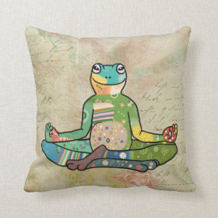 Almofada Rã de yoga