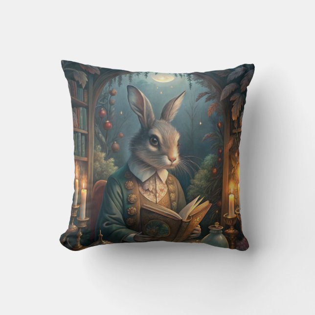 Almofada Rabbit Reading (Frente)