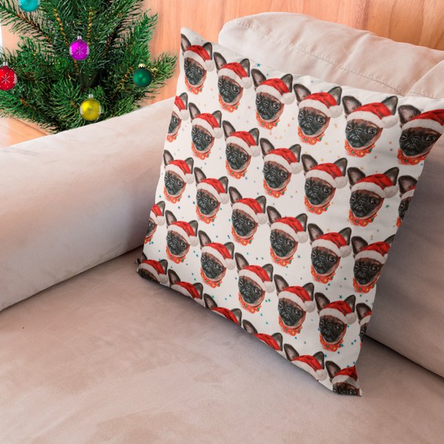 Almofada Raça de Cão Griffon de Bruxelas Natal (Criador carregado)