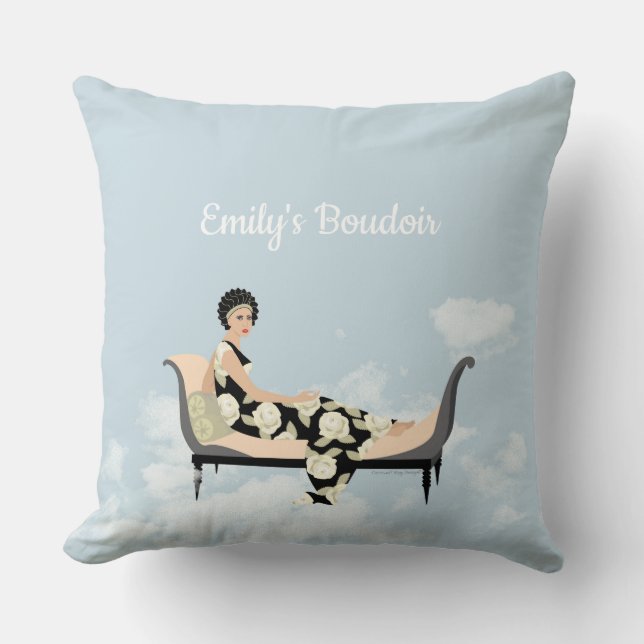 Almofada Racamier nas nuvens (Frente)