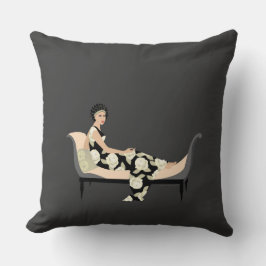 Almofada Racamier sobre carvão