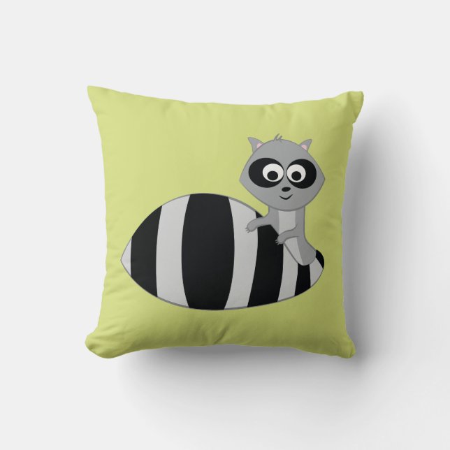 Almofada Raccoon - Critter (Frente)