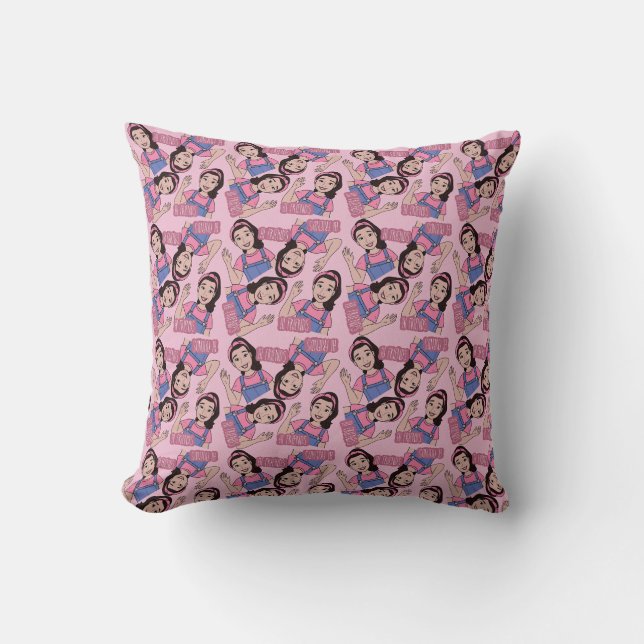 Almofada Rachel ABC Baby Learning | vídeos para crianças (Frente)