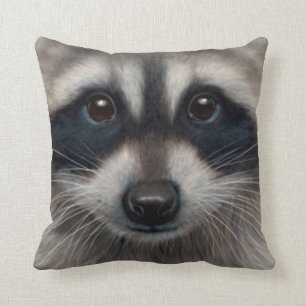 Almofada Racoon do animal de estimação do travesseiro