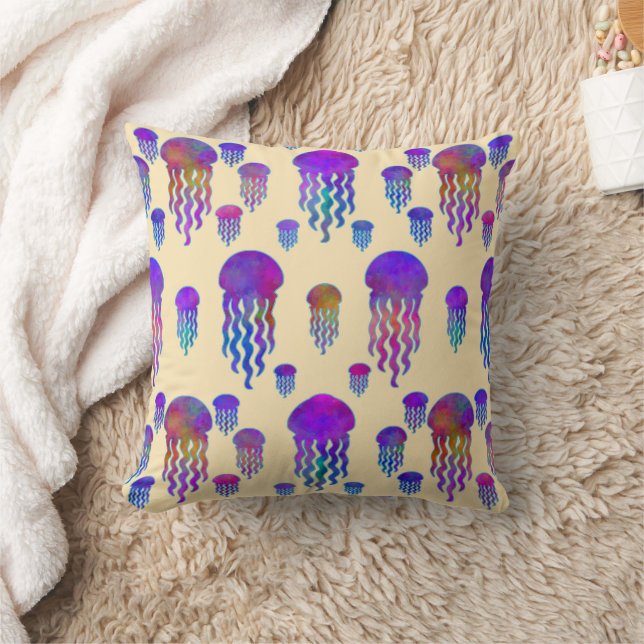 Almofada Rainbots Silk, dançarinos subaquáticos (Cobertor)