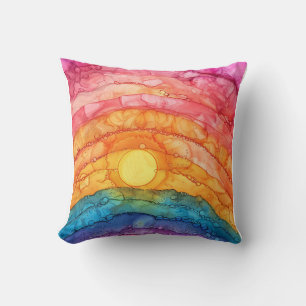 Almofada Rainbow Abstrato Pride
