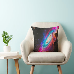 Almofada Rainbow Fantasy Black Hole Galaxy