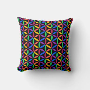 Almofada Rainbow Flower of Life Standard (Flor da Vida)