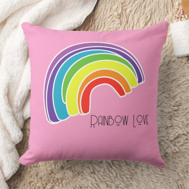 Almofada Rainbow Love (Cobertor)