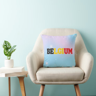 Almofada Rainbow Modern Belgium Roupa