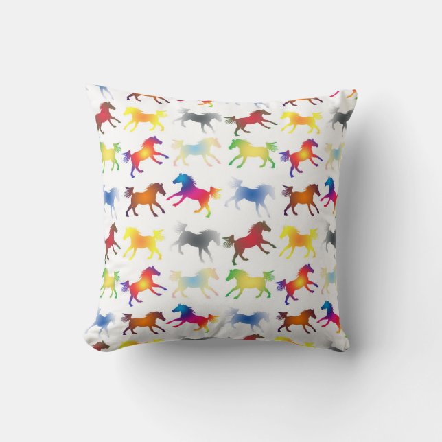 Almofada Rainbow Ponies (Frente)