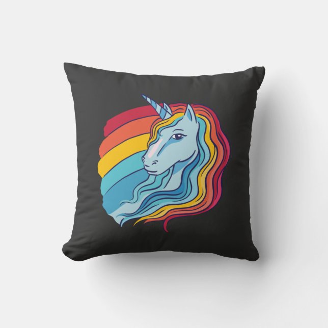 Almofada Rainbow Unicorn (Frente)