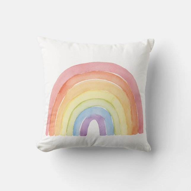 Almofada Rainbow Watercolor Girls (Frente)