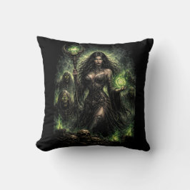 Almofada Rainha da Chama Verde
