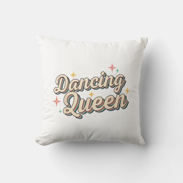 Almofada Rainha da Dança (Frente)