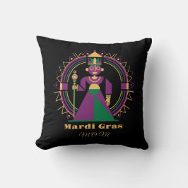 Almofada Rainha da Mardi Gras Mãe 2026