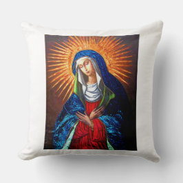 Almofada Rainha do Céu Original Pintura restaurada Poster