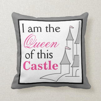 Almofada Rainha do travesseiro decorativo do castelo