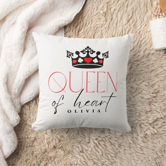 Almofada Rainha Personalizada Coroa (Cobertor)