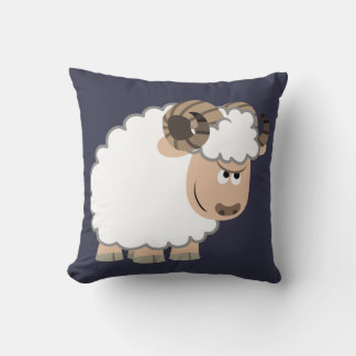 Almofada Ram de Cartoon Confiante