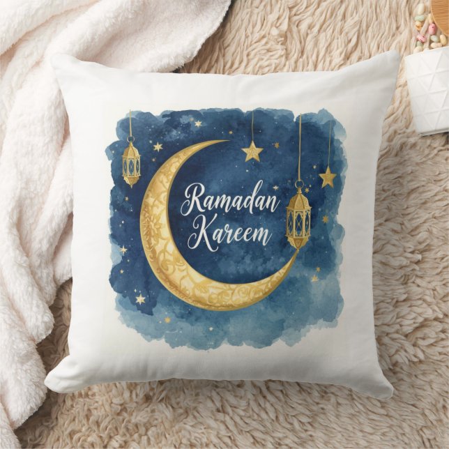 Almofada Ramadan Kareem Blue Moon Pillow (Cobertor)