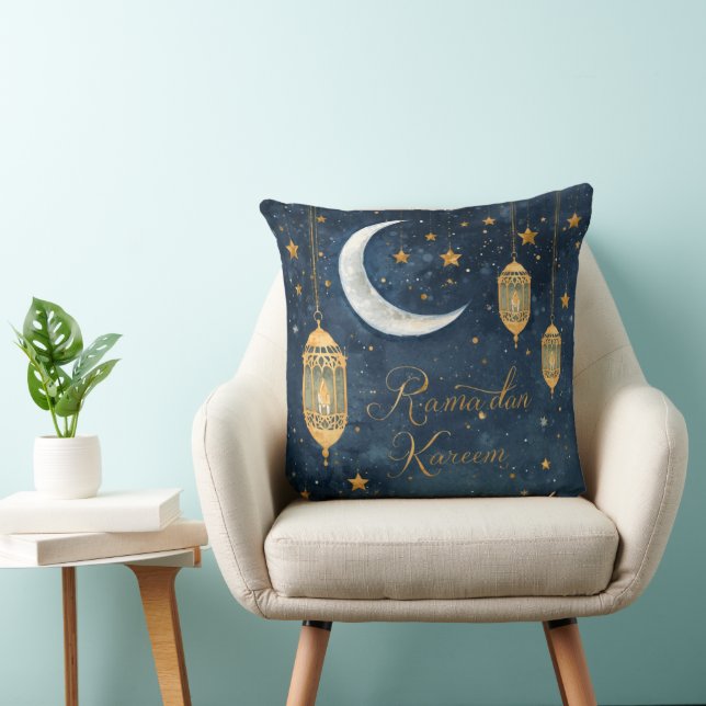 Almofada Ramadan Kareem Lantern & Moon Pillow (Cadeira)