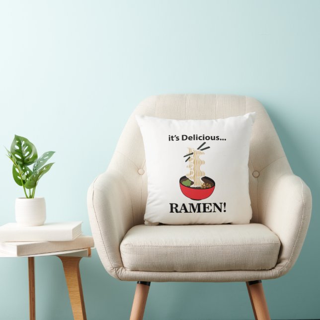 Almofada Ramen É Delicioso  (Cadeira)