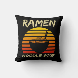 Almofada Ramen Noodle Soup Kawaii Japonês Noodles Vintage