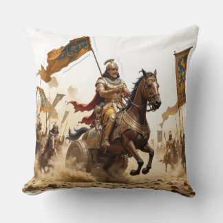 Almofada Ramsés II Liderando a Batalha de Kadesh