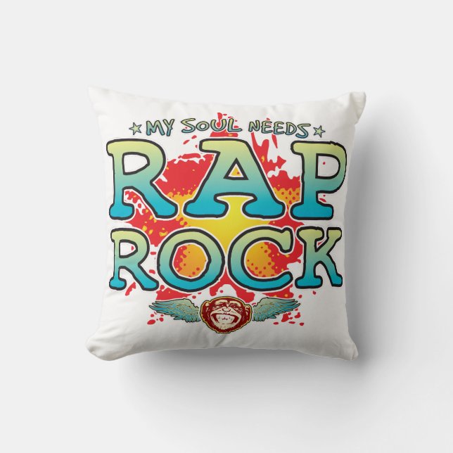 Almofada Rap Rock Soul Cushion (Frente)