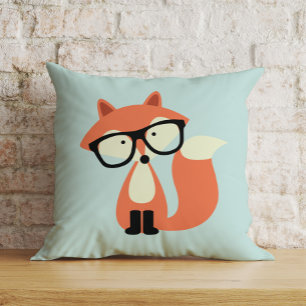 Almofada Raposa Vermelha Hipster