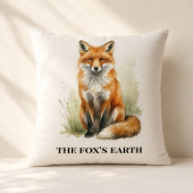 Raposas da Floresta Personalizadas Cozy Den Northw