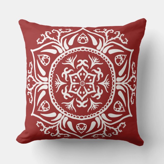 Almofada Raspberry Mandala (Frente)