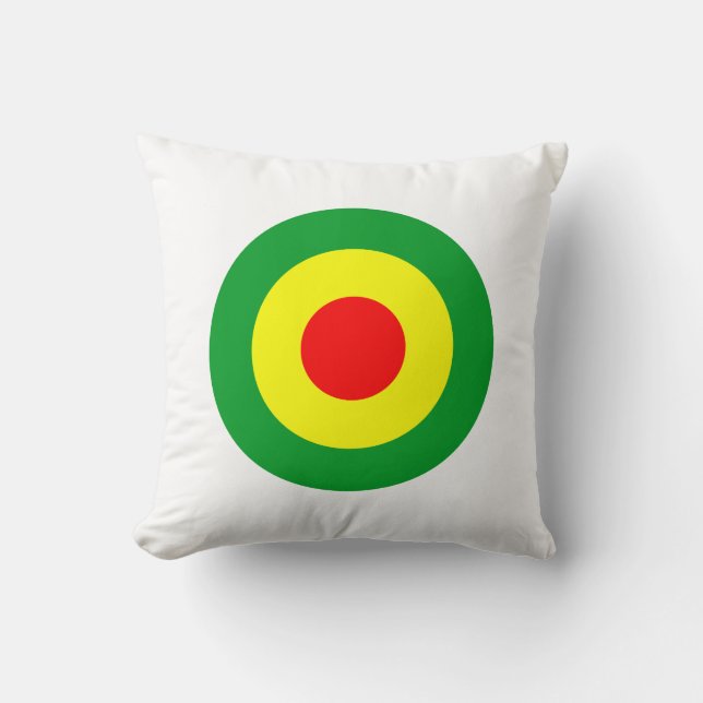 Almofada Rasta/Reggae Roundel Dub (Frente)
