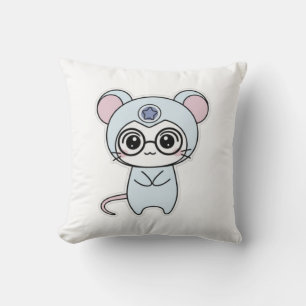 Almofada Ratinho lindo, pequeno e adorável