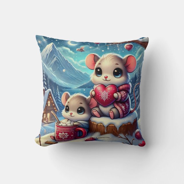 Almofada Rato Adorável (Frente)